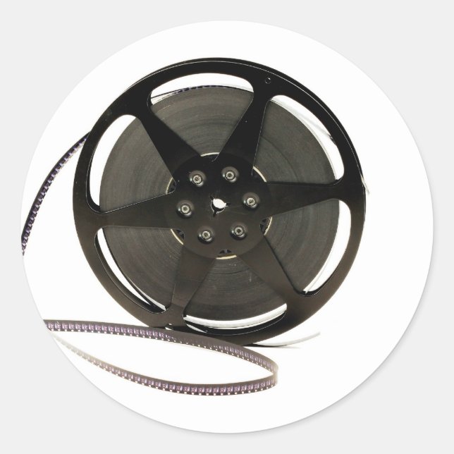 Sticker Rond bobine de film (Devant)
