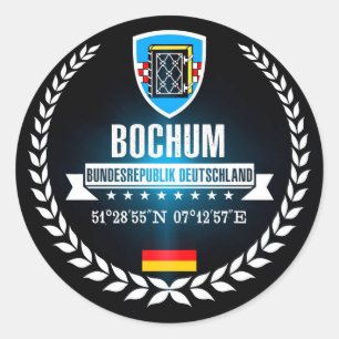 Sticker Rond Bochum
