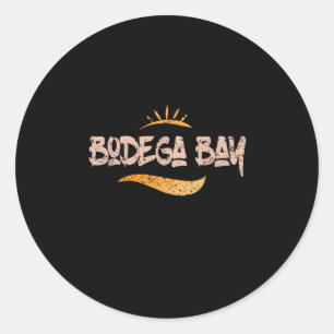 Sticker Rond Bodega Bay Californie mode de rue 