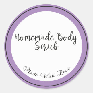 Sticker Rond Body Scruter fait maison
