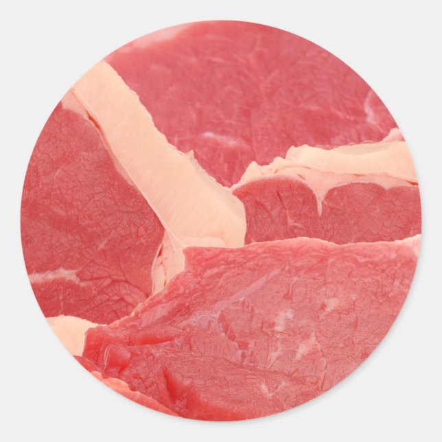Sticker Rond Boeuf (Devant)