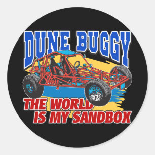 Sticker Rond Boggy Dune