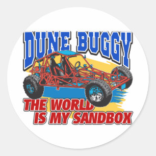 Sticker Rond Boggy Dune