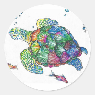 Sticker Rond bogue