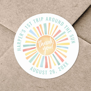 Sticker Rond Boho 1er Tour du Soleil