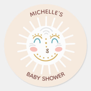 Sticker Rond Boho Ray of Sunshine