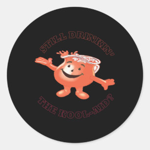 Sticker Rond Boire encore l'autocollant Kool-Aid