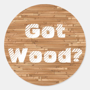 Sticker Rond Bois ?