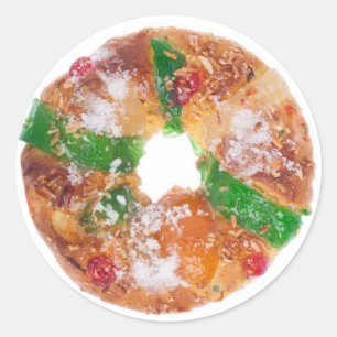 Sticker Rond Bolo portugais Rei