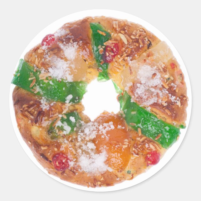 Sticker Rond Bolo Rei (Devant)