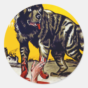 Sticker Rond Bolschewismus Heisst