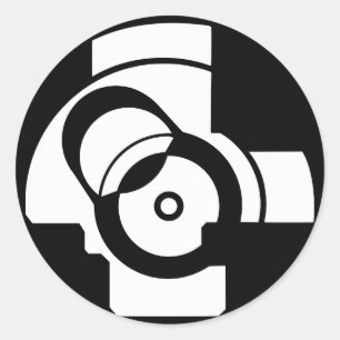 Sticker Rond Boltface AK