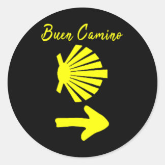 Sticker Rond Bon Chemin De Saint-Jacques De Compostelle St. Jam