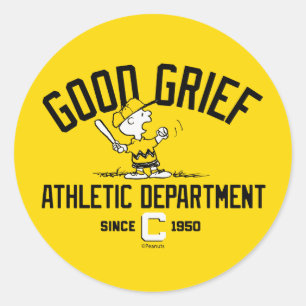 Sticker Rond Bon Grief Athlétisme
