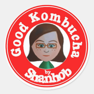 Sticker Rond Bon Kombucha