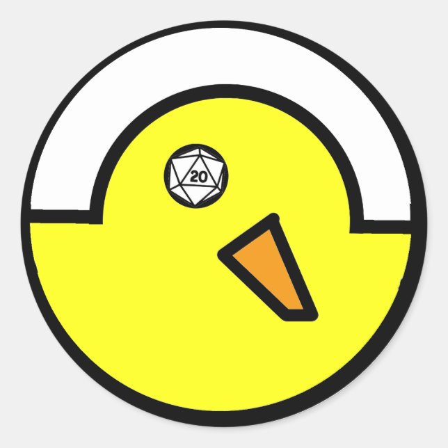 Sticker Rond bon marché20 (Devant)