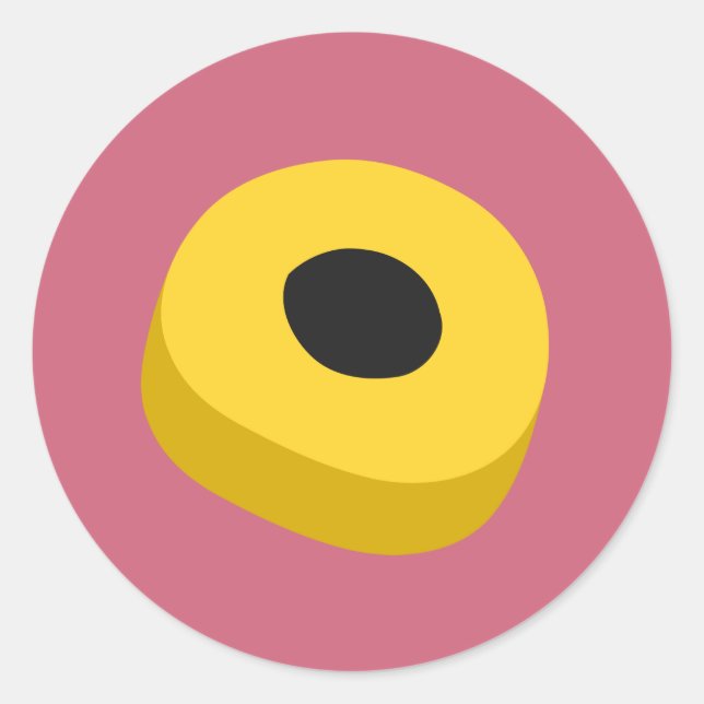 Sticker Rond Bonbons (Devant)