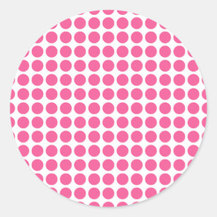 Sticker Rond Bonbons Médium au Bubble Gum