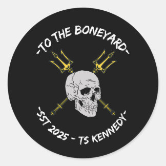 Sticker Rond Boneyard