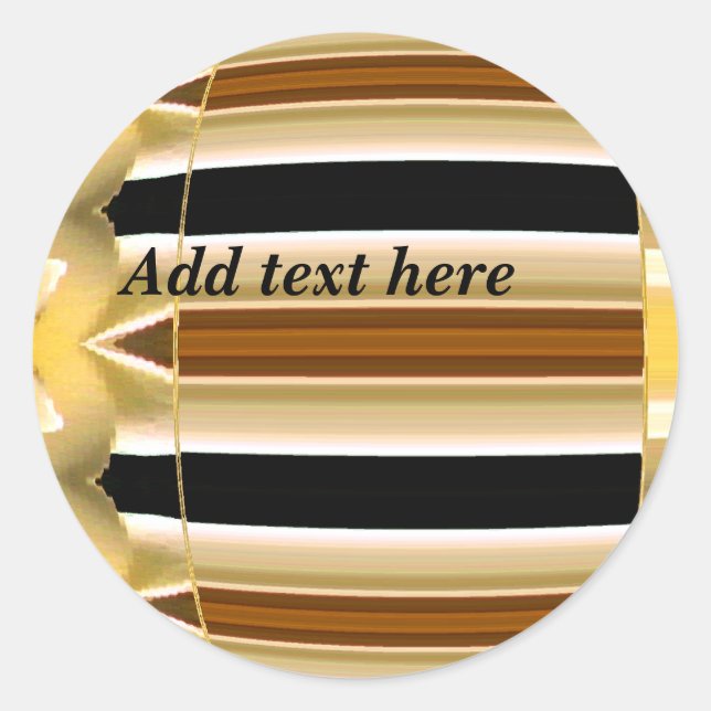 Sticker Rond Bonheur_ (Devant)