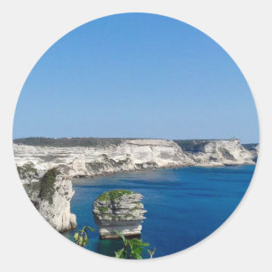 Sticker Rond Bonifacio en Corse