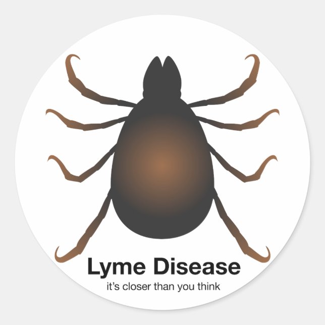 Sticker Rond Bonjour voisin (Devant)