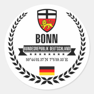 Sticker Rond Bonn