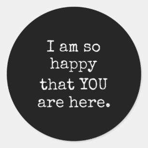 Sticker Rond Bonne Affirmation Positive Type D'Enseignement Mot