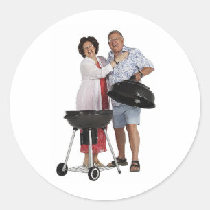 Sticker Rond Bonne Grillation