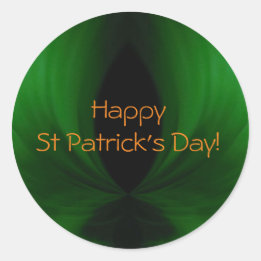Sticker Rond Bonne Saint Patrick's Day
