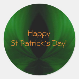 Sticker Rond Bonne Saint Patrick's Day