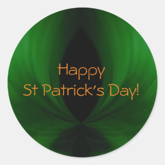 Sticker Rond Bonne Saint Patrick's Day