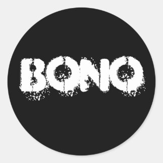 Sticker Rond Bono