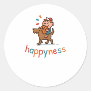 Sticker Rond Bonté