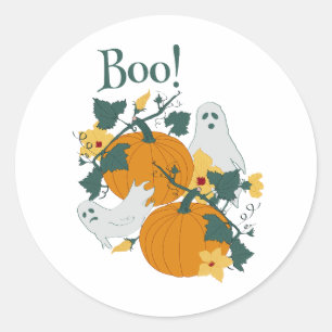 Sticker Rond Boo !
