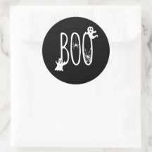 BOO Halloween Fantôme Thème effrayant et araignée 