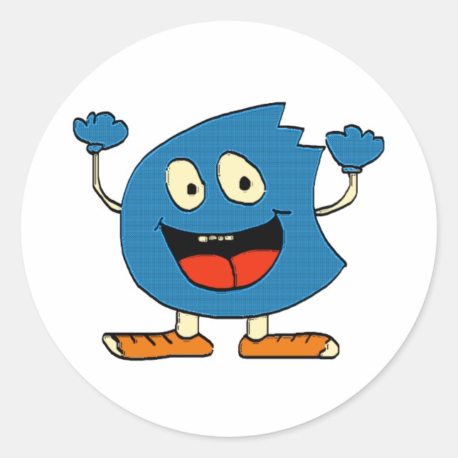 Sticker Rond boober (Devant)