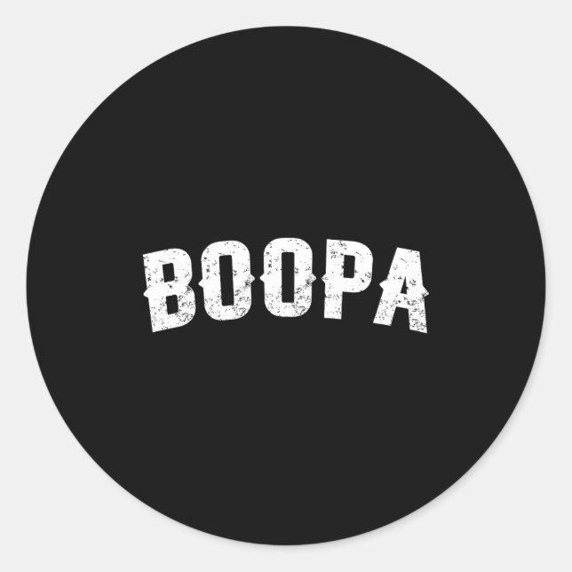 Sticker Rond Boopa  (Devant)