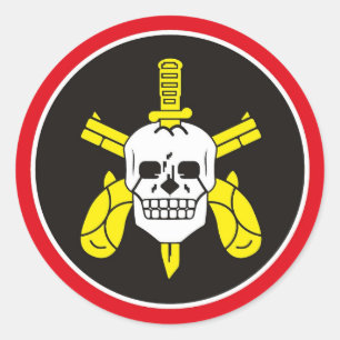 Sticker Rond BOPE Tropa De Elite Police Spéciale Brésilienne