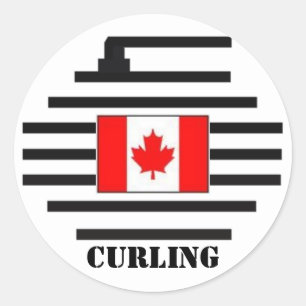 Sticker Rond Bordage du Canada