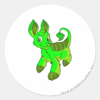 Sticker Rond Bori Glissant