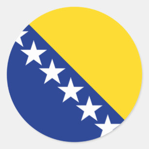 Sticker Rond bosnie-herzégovine