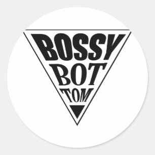 STICKER ROND BOSSY BOSSY BOSSY FILM