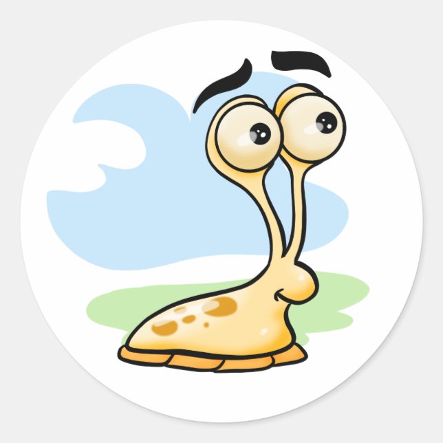 Sticker Rond Bouchon de dessin (Devant)