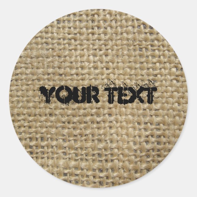 Sticker Rond Boucle (Devant)