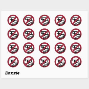 Sticker Rond Boucle ouverte