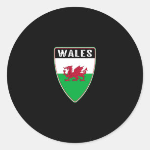Sticker Rond Bouclier gallois