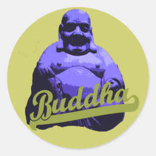 Sticker Rond Bouddha