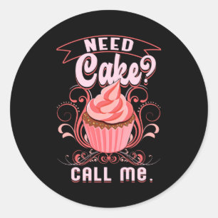 Sticker Rond Boulangerie boulangerie Bake Bake Pain Idée cadeau