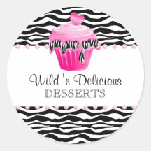 Boulangerie Cupcake Zebra Cupcake Rose